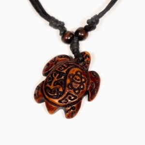 Turtle Necklace – Coconut